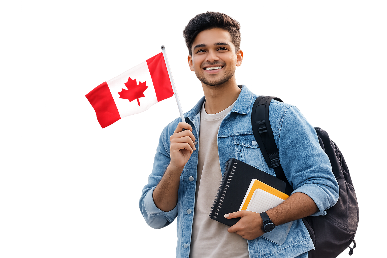 Bangladeshi student preparing for Canada study visa with SA Associates